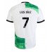 Liverpool Luis Diaz #7 Voetbalkleding Uitshirt 2023-24 Korte Mouwen